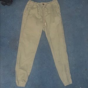 Abercrombie & Fitch Khaki Jogger